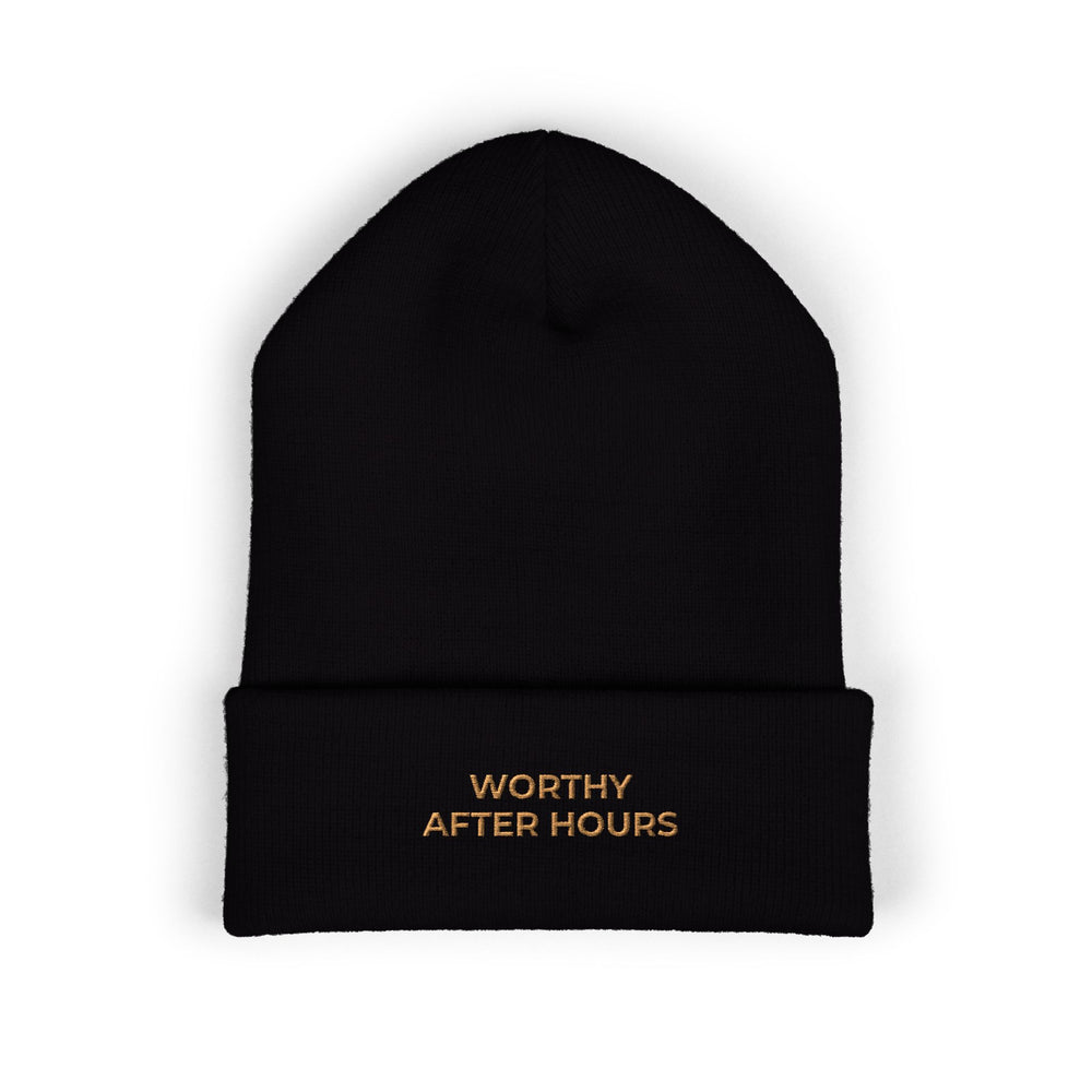 Worthy After Hours Embroidered Beanie