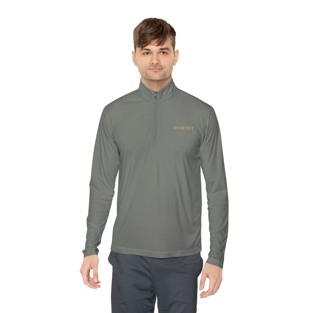 Worthy Own Your Pace Quarter-Zip — product mockup 8