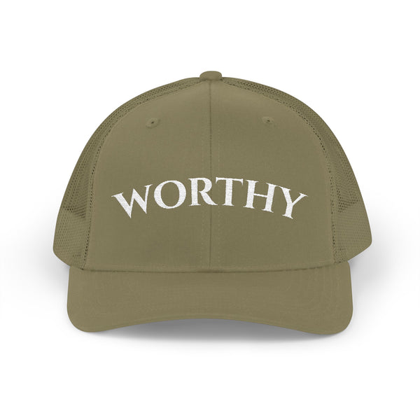 Worthy Grounded Arched Trucker — Headwear Edit