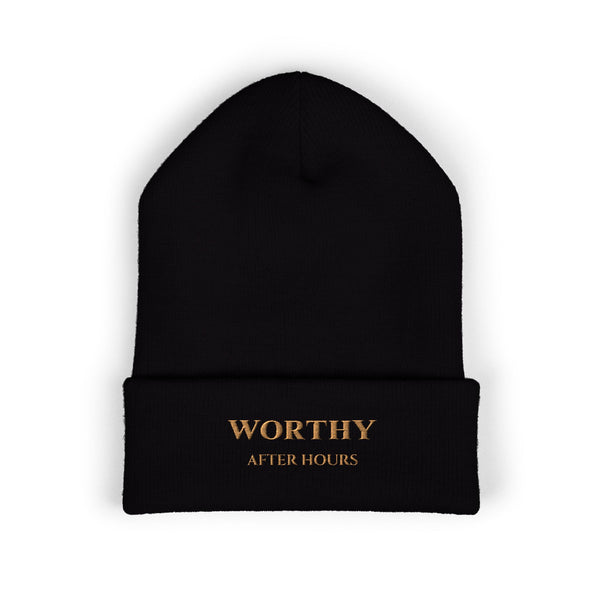 Worthy After Hours Embroidered Beanie