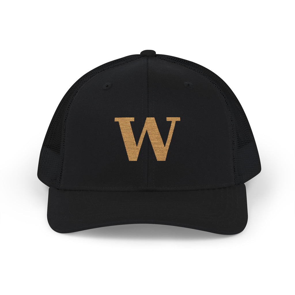 Worthy W Embroidered Trucker Cap