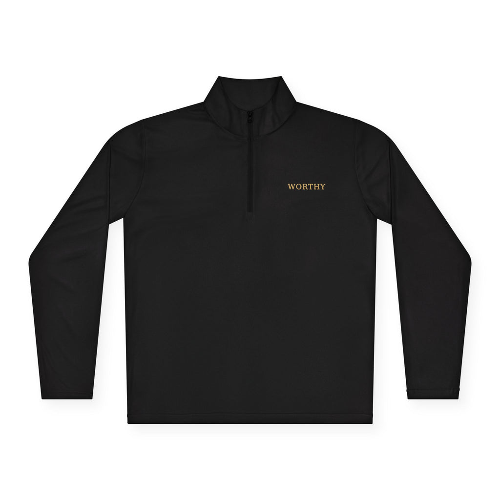 Worthy Own Your Pace Quarter-Zip — product mockup 1