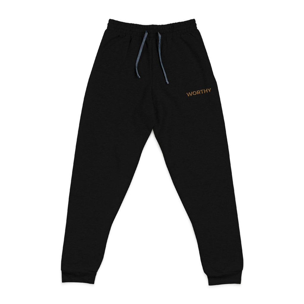 Worthy Still Becoming Embroidered Joggers