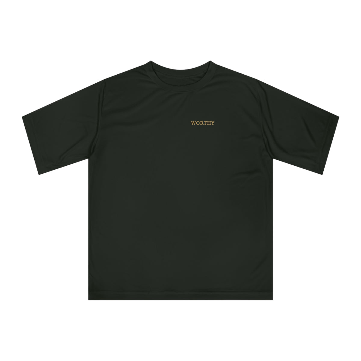 Worthy Own Your Pace Performance Tee — product mockup 1