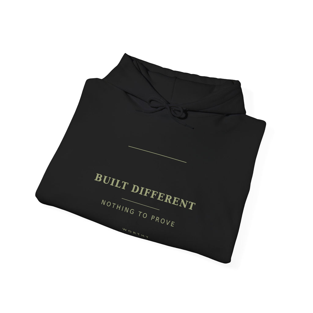 Worthy Built Different Hoodie