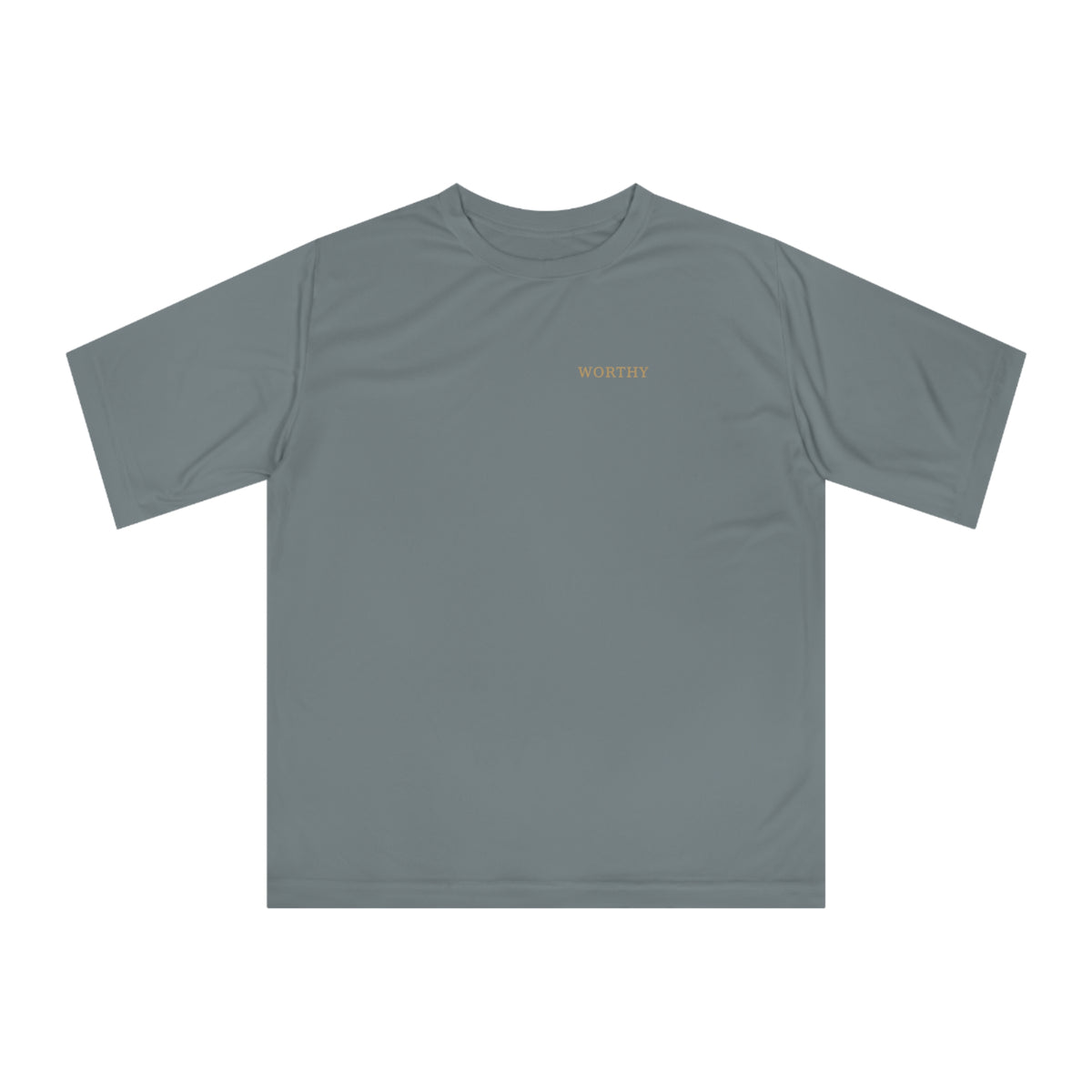 Worthy Own Your Pace Performance Tee — product mockup 2