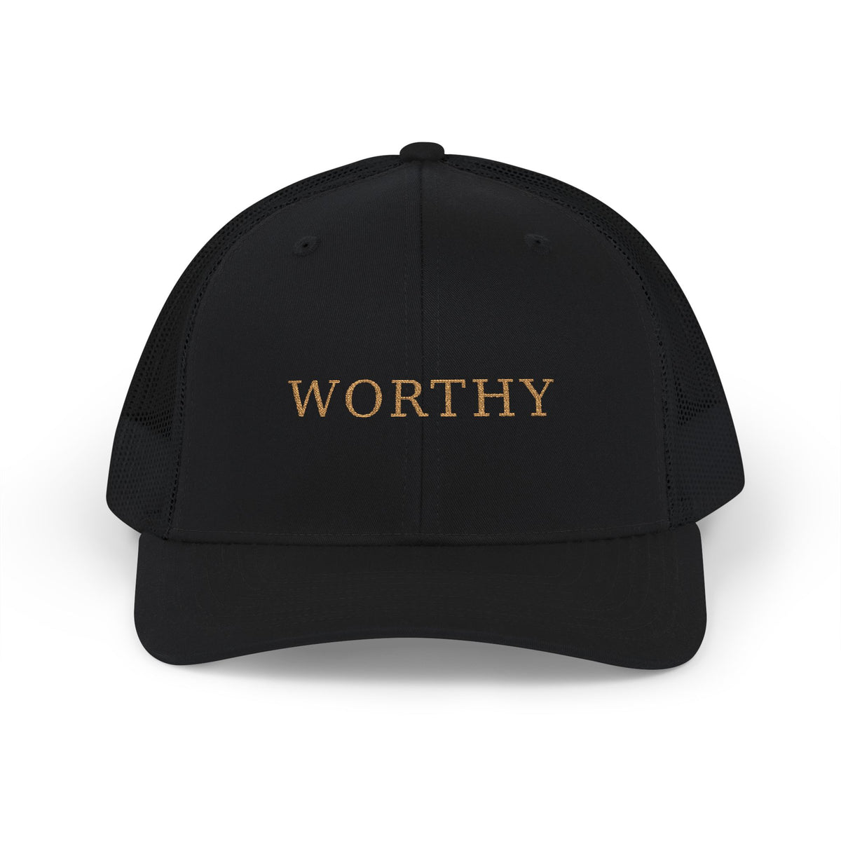 Worthy Wordmark Embroidered Trucker — Headwear Edit