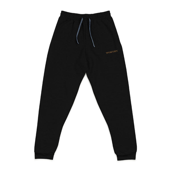 Worthy Still Becoming Embroidered Joggers